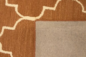 Rust Trellis 5X8 Hand-Tufted Modern Rug