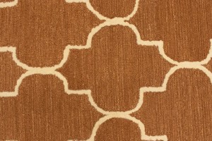 Rust Trellis 5X8 Hand-Tufted Modern Rug