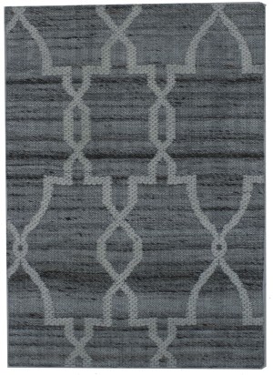 Multicolored Trellis 2X3 Hand-Tufted Modern Rug