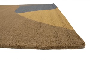 Multicolored Abstract 5X8 Hand-Tufted Modern Rug