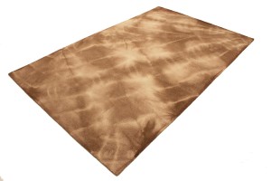 Brown Tie-Dye 5X8 Hand-Tufted Modern Rug
