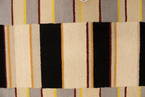 Multicolored Stripes 5X8 Hand-Tufted Modern Rug