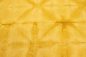 Golden Yellow Tie-Dye 5X8 Hand-Tufted Modern Rug