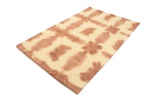 Rust Tie-Dye 5X8 Hand-Tufted Modern Rug