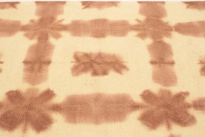 Rust Tie-Dye 5X8 Hand-Tufted Modern Rug