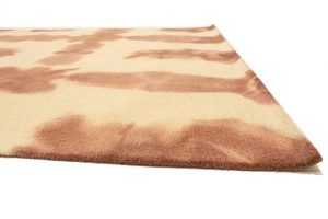 Rust Tie-Dye 5X8 Hand-Tufted Modern Rug