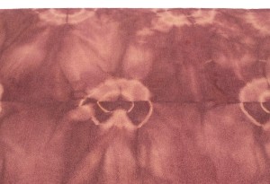 Deep Blush Tie-Dye 5X8 Hand-Tufted Modern Rug