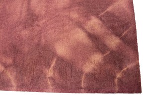 Deep Blush Tie-Dye 5X8 Hand-Tufted Modern Rug