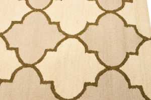 Multicolored Trellis 5X8 Hand-Tufted Modern Rug