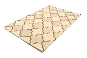 Multicolored Trellis 5X8 Hand-Tufted Modern Rug