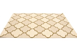 Multicolored Trellis 5X8 Hand-Tufted Modern Rug