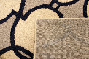 Multicolored Geometric 5X8 Hand-Tufted Modern Rug