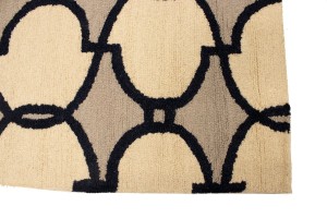 Multicolored Geometric 5X8 Hand-Tufted Modern Rug