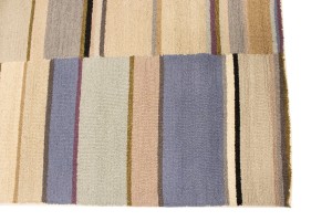Multicolored Stripes 5X8 Hand-Tufted Modern Rug