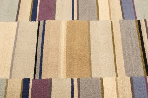 Multicolored Stripes 5X8 Hand-Tufted Modern Rug