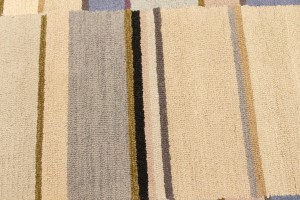 Multicolored Stripes 5X8 Hand-Tufted Modern Rug