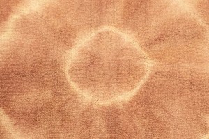 Rust Tie-Dye 5X8 Hand-Tufted Modern Rug