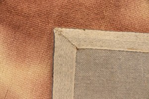Rust Tie-Dye 5X8 Hand-Tufted Modern Rug