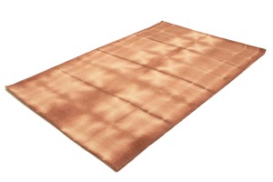 Rust Tie-Dye 5X8 Hand-Tufted Modern Rug