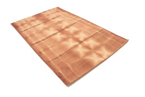 Rust Tie-Dye 5X8 Hand-Tufted Modern Rug
