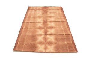 Rust Tie-Dye 5X8 Hand-Tufted Modern Rug