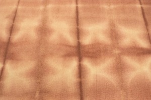 Rust Tie-Dye 5X8 Hand-Tufted Modern Rug