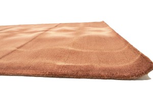 Rust Tie-Dye 5X8 Hand-Tufted Modern Rug