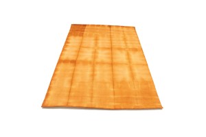 Solar Orange Tie-Dye 5X8 Hand-Tufted Modern Rug