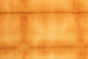 Solar Orange Tie-Dye 5X8 Hand-Tufted Modern Rug