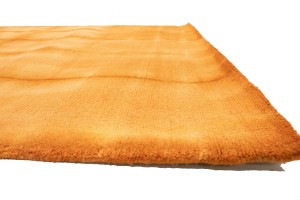 Solar Orange Tie-Dye 5X8 Hand-Tufted Modern Rug