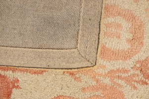 Rust Abstract 5X8 Hand-Tufted Modern Rug