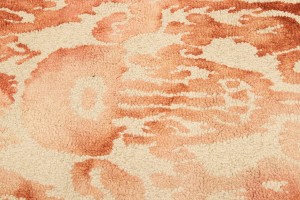 Rust Abstract 5X8 Hand-Tufted Modern Rug