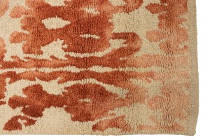 Rust Abstract 5X8 Hand-Tufted Modern Rug