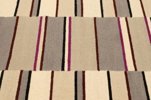 Multicolored Stripes 5X8 Hand-Tufted Modern Rug