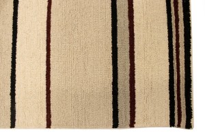 Multicolored Stripes 5X8 Hand-Tufted Modern Rug