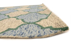 Multicolored Trellis 5X8 Hand-Tufted Modern Rug