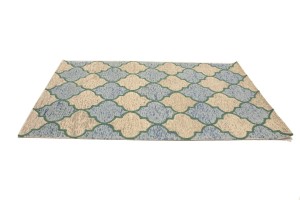 Multicolored Trellis 5X8 Hand-Tufted Modern Rug