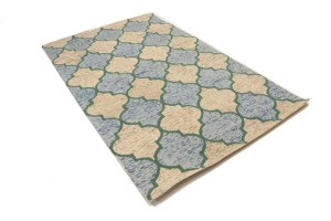 Multicolored Trellis 5X8 Hand-Tufted Modern Rug
