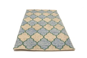 Multicolored Trellis 5X8 Hand-Tufted Modern Rug