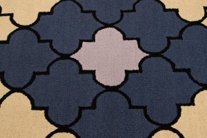 Multicolored Trellis 5X8 Hand-Tufted Modern Rug