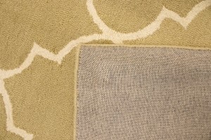 Beige Trellis 5X8 Hand-Tufted Modern Rug