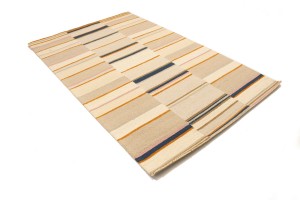 Multicolored Stripes 5X8 Hand-Tufted Modern Rug