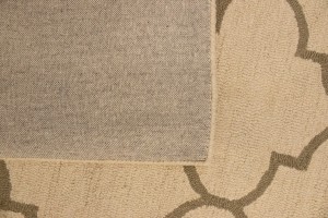 Cream Trellis 5X8 Hand-Tufted Modern Rug