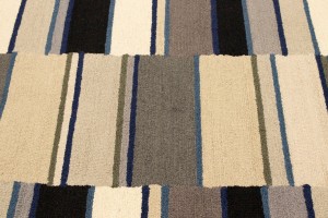 Multicolored Stripes 5X8 Hand-Tufted Modern Rug