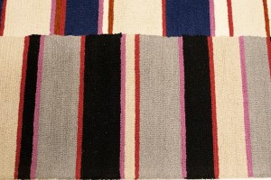 Multicolored Stripes 5X8 Hand-Tufted Modern Rug