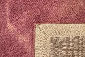 Deep Blush Tie-Dye 5X8 Hand-Tufted Modern Rug