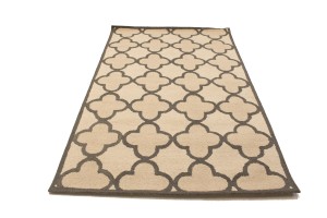 Multicolored Trellis 5X8 Hand-Tufted Modern Rug