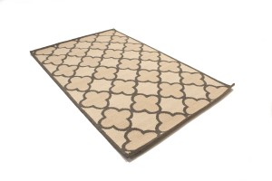 Multicolored Trellis 5X8 Hand-Tufted Modern Rug