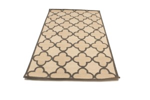 Multicolored Trellis 5X8 Hand-Tufted Modern Rug