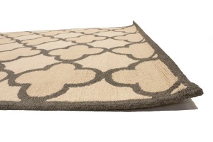 Multicolored Trellis 5X8 Hand-Tufted Modern Rug